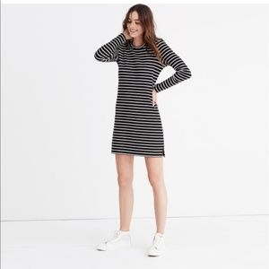 NWT MADEWELL striped t-shirt dress size large